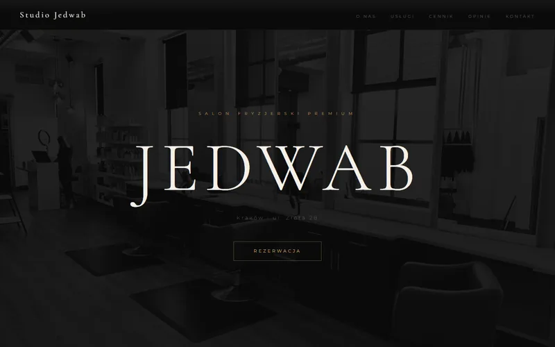 Studio J Jedwab — salon fryzjerski premium