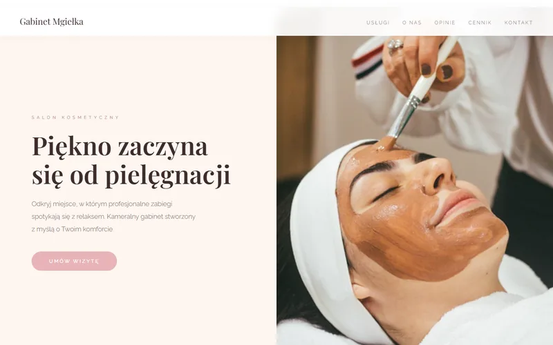 Gabinet Mgiełka — salon kosmetyczny